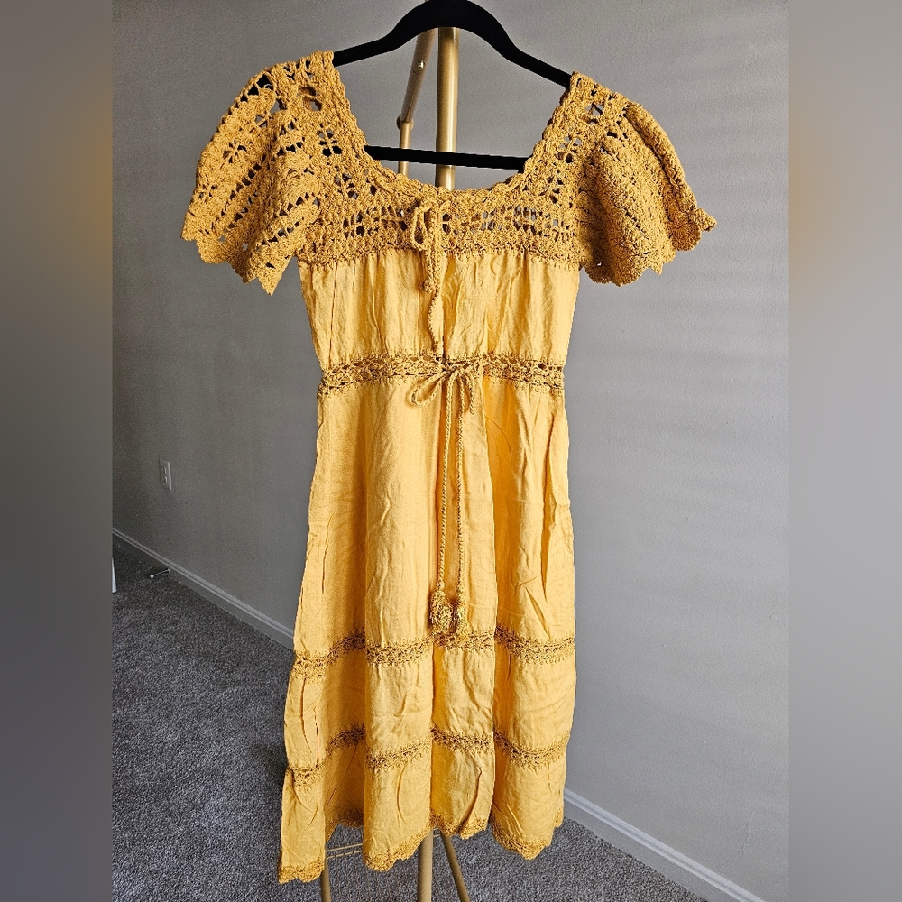 Bohemian Yellowgold Summer dress 💛
